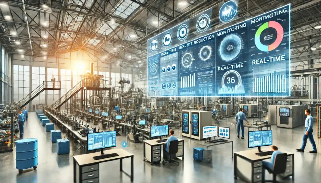 Real-Time Production Monitoring Using IIoT