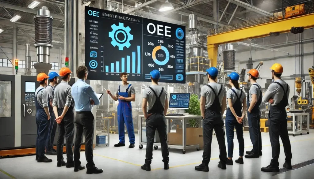 IoT improves OEE in manufacturing